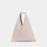 Sac Porté Épaule Classique Japanese - MM6 Maison Margiela - Synthétique - Blanc