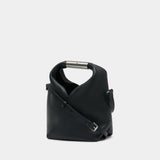 Sac À Bandoulière Japanese Small - MM6 Maison Margiela - Cuir - Noir