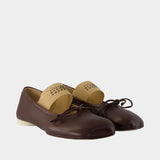 Ballerines - MM6 Maison Margiela - Cuir - Marron