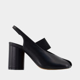 Sandales - MM6 Maison Margiela - Cuir - Noir