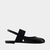 Sandales - MM6 Maison Margiela - Cuir - Noir