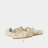Ballerines - MM6 Maison Margiela - Cuir - Beige