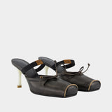 Sandales - MM6 Maison Margiela - Cuir - Noir