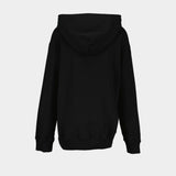 Sweatshirt - MM6 Maison Margiela - Coton - Noir