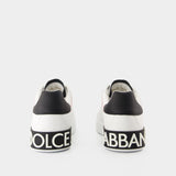Sneakers - Dolce&Gabbana - Cuir - Blanc