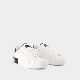 Sneakers - Dolce&Gabbana - Cuir - Blanc