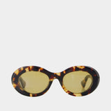 Lunettes De Soleil Vg0057s - Valentino - Acétate - Marron