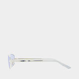 Lunettes De Soleil Gg2177s - Gucci - Métal - Argenté