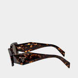 Lunettes De Soleil 0pr 17ws - Prada - Acétate - Marron