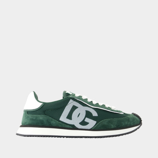 Sneakers Cushion - Dolce&Gabbana - Cuir - Vert