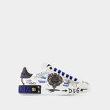 Sneakers - Dolce&Gabbana - Cuir - Blanc