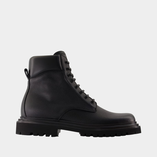 Bottines Day Classic Hammer - Dolce&Gabbana - Cuir - Noir