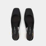 Escarpins - Dolce&Gabbana - Cuir - Noir