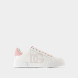 Sneakers - Dolce&Gabbana - Cuir - Blanc