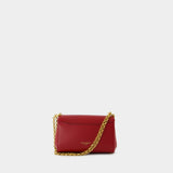 Sac À Bandoulière Marlene - Dolce&Gabbana - Cuir - Rouge