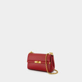 Sac À Bandoulière Marlene - Dolce&Gabbana - Cuir - Rouge