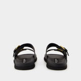 Sandales - Dolce&Gabbana - Cuir - Noir