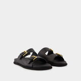 Sandales - Dolce&Gabbana - Cuir - Noir