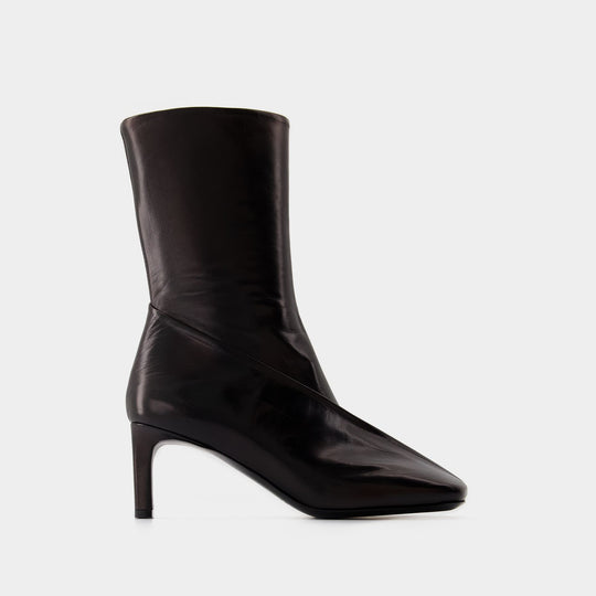 Bottines - Jil Sander - Cuir - Noir