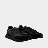 Sneakers Bassa - Dolce&Gabbana - Cuir - Noir