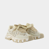 Sneakers Bassa Pizzo - Dolce&Gabbana - Synthétique - Blanc