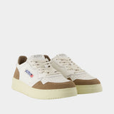 Sneakers Medalist - Autry - Cuir - Blanc