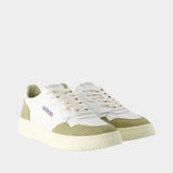 Sneakers Medalist Low - Autry - Cuir - Blanc