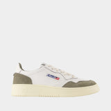 Sneakers Medalist Low - Autry - Cuir - Blanc