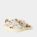 Sneakers Medalist Low - Autry - Cuir - Blanc