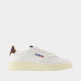 Sneakers Medalist Low - Autry - Cuir - Blanc