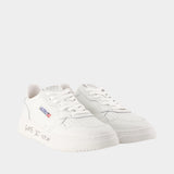 Sneakers Medalist Low - Autry - Cuir - Blanc