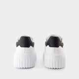Sneakers H-Stripes - Hogan - Cuir - Blanc