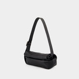 Sac À Bandoulière Rollup Small Square Belt - Jil Sander - Cuir - Noir