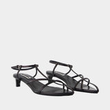 Sandales - Jil Sander - Cuir - Noir
