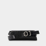 Sac À Main Cannolo Small - Jil Sander - Cuir - Noir