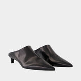 Sandales - Jil Sander - Cuir - Noir