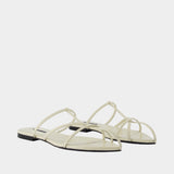 Sandales - Jil Sander - Cuir - Blanc