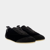 Sneakers Etage - Jil Sander - Cuir - Noir