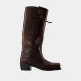 Bottes Roxanne - Paris Texas - Cuir - Marron