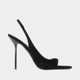 Escarpins Lidia Slingback - Paris Texas - Cuir - Noir