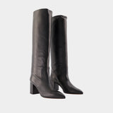 Bottes Anja 70 - Paris Texas - Cuir - Noir