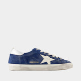 Sneakers Super Star - Golden Goose Deluxe Brand - Cuir - Bleu