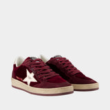 Sneakers Ballstar - Golden Goose Deluxe Brand - Cuir - Rouge