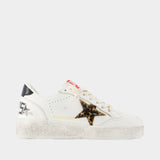 Sneakers Ballstar - Golden Goose Deluxe Brand - Cuir - Blanc