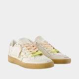 Sneakers Ballstar - Golden Goose Deluxe Brand - Cuir - Blanc
