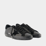 Sneakers Super Star - Golden Goose Deluxe Brand - Cuir - Noir
