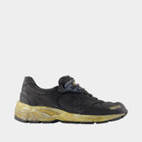 Sneakers Running Dad - Golden Goose Deluxe Brand - Cuir - Noir
