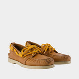 Mocassins Boat - Golden Goose Deluxe Brand - Cuir - Marron