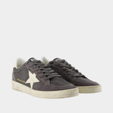 Sneakers Ballstar - Golden Goose Deluxe Brand - Cuir - Gris