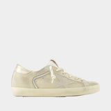 Sneakers Super Star - Golden Goose Deluxe Brand - Cuir - Beige